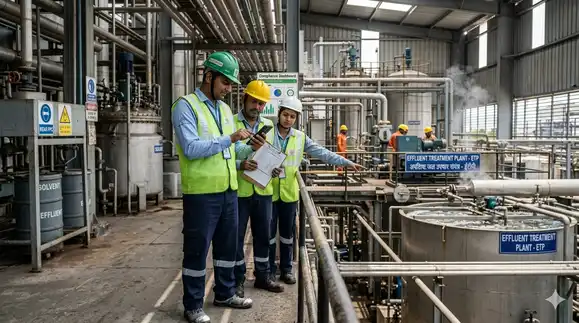 EHS compliance professional at industrial plant